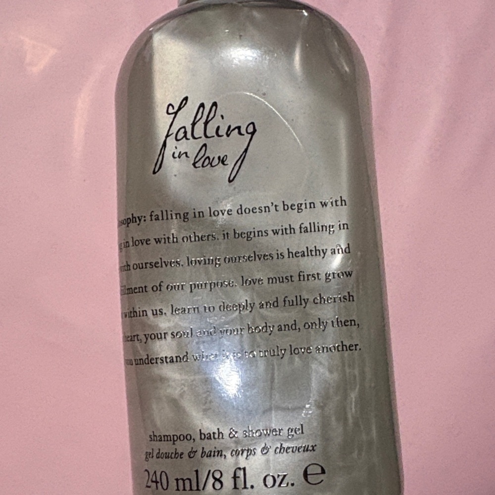 NEW Philosophy Falling in love shampoo, bath & shower gel SEALED